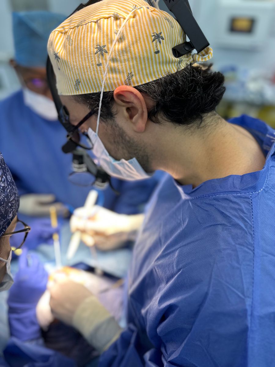 In the operating room at an accredited Guadalajara hospital.